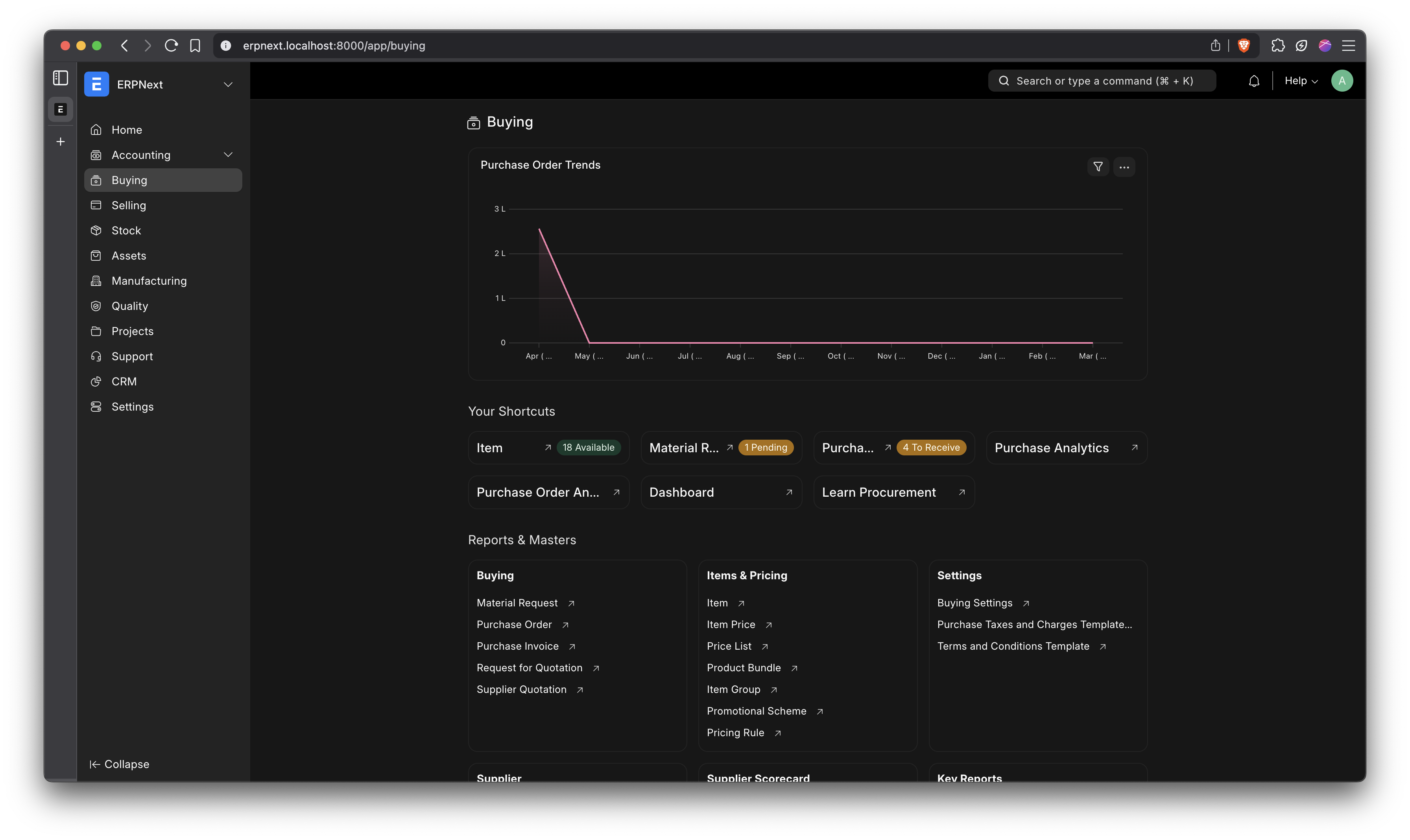 Finance Dashboard